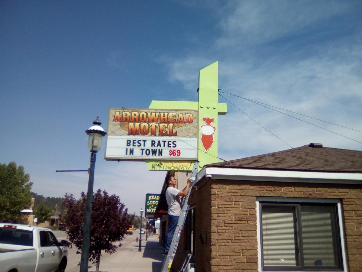 Arrowhead Motel Sundance Dış mekan fotoğraf